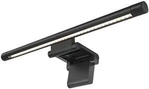 Computer Monitor Light Bar Screen Lamp: USB Powered LED Monitor Lamp with Stepless Dimming & Hue Adjustment & Memory Function & No Screen Glare for Desktop Office Home Work (Rotating Button Control)