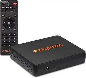 ZapperBox M2 ATSC 3.0 OTA Single Tuner + DVR + Gateway with 4K, HDR, and Channel Guide ZapperBox M2 ATSC 3.0 OTA Single Tuner + DVR + Gateway with 4K, HDR, and Channel Guide