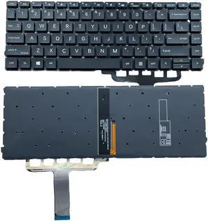 YIJIATech Replacement Keyboard with Screwdriver US Layout for HP ProBook 440 G8 G9 445 G8 G9 640 G8 G9 645 G8 G9 Black Frameless Laptop Keyboard (Backlit)