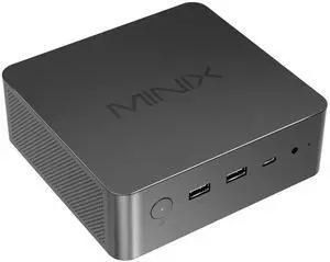 MINIX NR774 Mini PC AMD Ryzen 7 8745HS with Radeon 780M 32GB DDR5 RAM 1TB PCIe 4.0 SSD USB4.0 Dual 2.5G LAN WiFi 6E BT5.2 8K Quad Display Support Windows 11 Pro Desktop Computer for Home Office Gaming