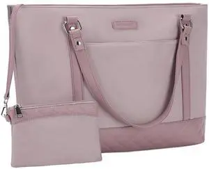 Laptop Tote Bag for Women, 15.6 Inch Computer Shoulder Bag Teacher Work Bag Travel Purse with Small Pouch VONXURY