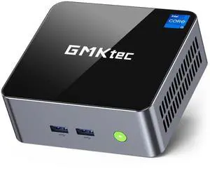 GMKtec Mini PC Intel i7 12700H (14C/20T 4.7 GHz) 16GB DDR4 1TB SSD, Mini Desktop Computer Iris XE Graphics, Triple 4K Display, WiFi 6, BT5.2, USB-C M3 Ultra