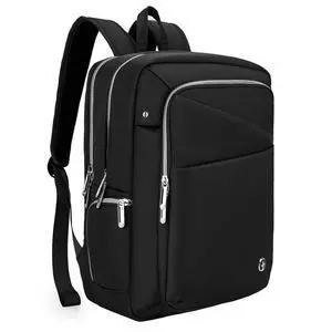 Swissdigital Design Laptop Backpack for WomenTravel Backpack with USB Charging PortFits 15.6 Inch School Computer Backpacks for Work Business,Platinum | KATY ROSE