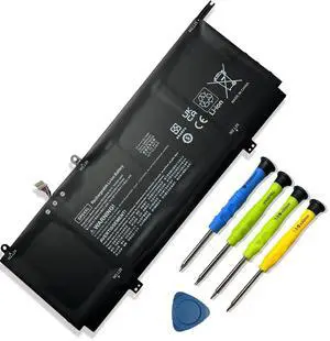 Mobik 61.4Wh SP04XL L28764-005 Laptop Battery Replacement for HP Spectre X360 13T-AP000 13-AP0XXX 13-AP0013DX 13-AP0045NR 13-AP0053DX Series HSTNN-IB8R HSTNN-OB1B L28538-AC1 TPN-Q203 15.4V 3990mAh