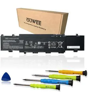 OUWEE TI04XL M24420-1D1 Laptop Battery Replacement for Hp Envy 17-CH 17-CH0000NB 17-CH0027UR 17M-CH 17M-CH0013DX Series HSTNN-IB9T M24563-005 TI04055XL M24420-1C1 15.12V 55.67Wh/3500mAh 4-Cell