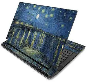 MightySkins Skin for Alienware m17 R2 (2019) - Over The Rhone | Protective, Durable, and Unique Vinyl Decal wrap cover | Easy To Apply, Remove, and Change Styles | Made in the USA (ALWM17R219-Over The