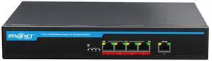 802.3bt 5 Port Gigabit PoE++ Switch, Built-in 150w Power, 4 Port 90w PoE++ for PTZ Cameras