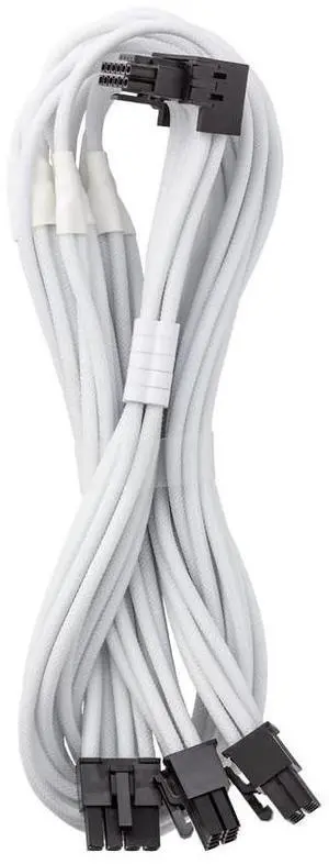 CableMod RT-Series Pro ModMesh Sleeved 12VHPWR 90 StealthSense PCI-e Cable for ASUS/Seasonic/Phanteks - Variant B (White, 16-pin to Triple 8-pin, 60cm) CableMod RT-Series Pro ModMesh Sleeved 12VHPWR 90 StealthSense PCI-e Cable for ASUS/Seasonic/Phanteks - Variant B (White, 16-pin to Triple 8-pin, 60cm)