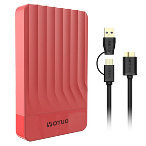 Disco Rigido Esterno ModusTech 500GB USB-C 3.1 Con Finitura A Specchio – Velocità 5 Gbps, Compatibile Con PC, Mac, PS5, Xbox, IPhone 15/16