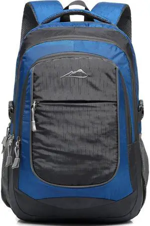 ProEtrade Extra Large Backpack Bookbag for College Travel Laptop Business Hiking Backpack Fit Laptop Up to 17 Inch Sturdy Multi Compartment Gifts for Men Women Night Light Reflective (Light Blue) ProEtrade Extra Large Backpack Bookbag for College Travel Laptop Business Hiking Backpack Fit Laptop Up to 17 Inch Sturdy Multi Compartment Gifts for Men Women Night Light Reflective (Light Blue)