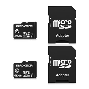 Micro Center 32GB Class 10 MicroSDHC Flash Memory Card with Adapter, 2Pack Micro Center 32GB Class 10 MicroSDHC Flash Memory Card with Adapter, 2Pack