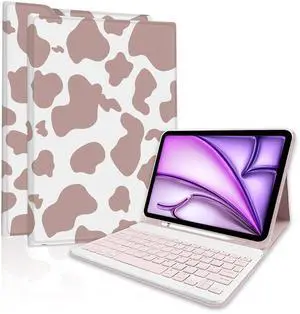 TopPerfekt for iPad Air 11-inch M2 2024/M3 2025 Keyboard Case, Pro 11 (4th, 3rd, 2nd, 1st Gen 2022/2021/2020/2018) Detachable,Pencil Holder for iPad Air 4/5th 2020/2022 10.9" - Cow Brown TopPerfekt for iPad Air 11-inch M2 2024/M3 2025 Keyboard Case, Pro 11 (4th, 3rd, 2nd, 1st Gen 2022/2021/2020/2018) Detachable,Pencil Holder for iPad Air 4/5th 2020/2022 10.9" - Cow Brown