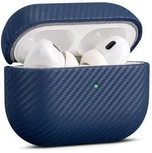 Haobobro Leather Case - for AirPods Pro 3 Case Cover - Selected Skin-Friendly Leather, with Carbon Fibre Texture, Handmade Drop Protective Hard Cover for AirPods Pro 3rd Generation Haobobro Leather Case - for AirPods Pro 3 Case Cover - Selected Skin-Friendly Leather, with Carbon Fibre Texture, Handmade Drop Protective Hard Cover for AirPods Pro 3rd Generation