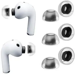 AZLA SednaEarfit MAX for AirPods Pro 3 Replacement Ear Tips for Apple AirPods Pro 3, Medical Silicone Eartip with Pressure-Free Matte Finish, 12H Mesh Filter for Original Sound (3 AZLA SednaEarfit MAX for AirPods Pro 3 Replacement Ear Tips for Apple AirPods Pro 3, Medical Silicone Eartip with Pressure-Free Matte Finish, 12H Mesh Filter for Original Sound (3