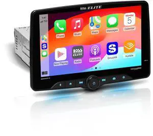 BOSS Audio Systems Elite Series BE9ACP.X Car Stereo - CarPlay, Android Auto, Sirius XM, Single Din 9 Inch Touchscreen, Bluetooth, No DVD Player BOSS Audio Systems Elite Series BE9ACP.X Car Stereo - CarPlay, Android Auto, Sirius XM, Single Din 9 Inch Touchscreen, Bluetooth, No DVD Player