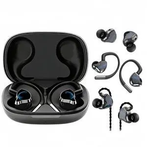3 in 1 Detachable Earbuds, In-Ear/Over-Ear/Wired Headphones with ANC Noise Canceling, Bluetooth Multipoint Connection, Wired Mode for Karaoke & Live Streaming, HiFi Sound for Sleep, Sports, Gaming 3 in 1 Detachable Earbuds, In-Ear/Over-Ear/Wired Headphones with ANC Noise Canceling, Bluetooth Multipoint Connection, Wired Mode for Karaoke & Live Streaming, HiFi Sound for Sleep, Sports, Gaming
