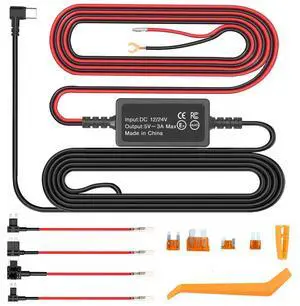 USB-C Hardwire Kit for Cobra Dash Cams,Compatible Cobra SC Series Dash Cameras SC120SC 220CSC 250RDC 5V/3A Output,Cobra Dashcam Charger Power Cord with Parking Mode and Motion Detection USB-C Hardwire Kit for Cobra Dash Cams,Compatible Cobra SC Series Dash Cameras SC120SC 220CSC 250RDC 5V/3A Output,Cobra Dashcam Charger Power Cord with Parking Mode and Motion Detection