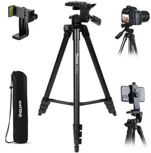 Endurax Camera Tripod (No Quick Release Plate-Black) Endurax Camera Tripod (No Quick Release Plate-Black)