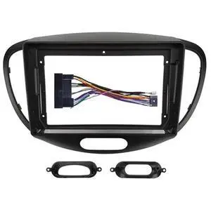 9'' Car Radio Stereo Dash Install Kit Fascia Panel Trim fits for Hyundai i10 2008-2011 Installation Aftermarket Stereo Headunit 9'' Car Radio Stereo Dash Install Kit Fascia Panel Trim fits for Hyundai i10 2008-2011 Installation Aftermarket Stereo Headunit
