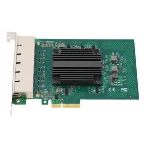 Gigabit PCIe Network Card, 6 RJ45 Ports Ethernet Adapter with I350 Chip for Desktop PC, Supports 7 8 8.1 10, Server 2012 2008 2016, Freebsd, VMWare ESXi Gigabit PCIe Network Card, 6 RJ45 Ports Ethernet Adapter with I350 Chip for Desktop PC, Supports 7 8 8.1 10, Server 2012 2008 2016, Freebsd, VMWare ESXi