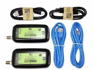 2 Pack - DIRECTV Broadband Deca Ethernet to Coax Adapter - Third Generation (with 2 USB Power Cables) 2 Pack - DIRECTV Broadband Deca Ethernet to Coax Adapter - Third Generation (with 2 USB Power Cables)