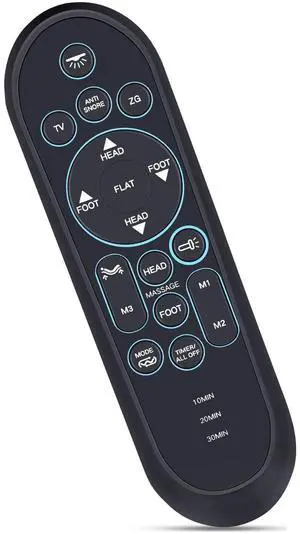 ZWP Replacement Remote Control fit for iDealBed 4i 5i G4 Custom Adjustable Bed Base G4NOV-4i 5i S4-4i-SS S4-5i-SS G4-5i-SS iDeal4I-QN ZWP Replacement Remote Control fit for iDealBed 4i 5i G4 Custom Adjustable Bed Base G4NOV-4i 5i S4-4i-SS S4-5i-SS G4-5i-SS iDeal4I-QN