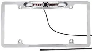 Goodsby Backup HD Camera Frame License Plate Rear Night Vision Waterproof Compatible with Pioneer Car Radio AVH-120BT AVH-210EX AVH-2550NEX AVH-X490BS DMH-WT8600NEX DMH-100BT DMH-160BT Chrome Goodsby Backup HD Camera Frame License Plate Rear Night Vision Waterproof Compatible with Pioneer Car Radio AVH-120BT AVH-210EX AVH-2550NEX AVH-X490BS DMH-WT8600NEX DMH-100BT DMH-160BT Chrome