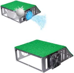 Metal Golf Simulator Projector Cover, Floor Mounted Enclosure for LED Projectors with Cooling Fan, Golf Simulator Accessories, Durable Protection for Your Golf Simulation Metal Golf Simulator Projector Cover, Floor Mounted Enclosure for LED Projectors with Cooling Fan, Golf Simulator Accessories, Durable Protection for Your Golf Simulation