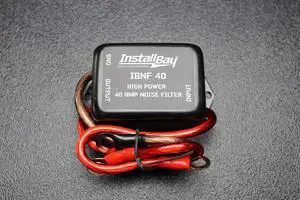 (1) Noise Filter 40 AMPS 12V HUM Filter Noise Engine Suppressor Wire IBNF40 (1) Noise Filter 40 AMPS 12V HUM Filter Noise Engine Suppressor Wire IBNF40