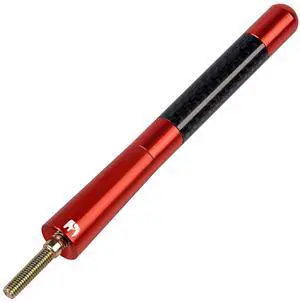 ONE250 Antenna, Compatible with Ford F-Series (F-150 F-250 F-350 Super Duty Ford Raptor Ranger Trucks 1997-2024) - Designed for Optimized FM/AM Reception (Red) ONE250 Antenna, Compatible with Ford F-Series (F-150 F-250 F-350 Super Duty Ford Raptor Ranger Trucks 1997-2024) - Designed for Optimized FM/AM Reception (Red)