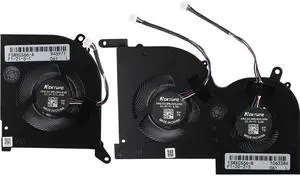 CPU+GPU Cooling Fan Replacement for MSI Stealth GS66 WS66 MS-16V4 11UG 11UE 11UH 11UMT 11UKT P/N: MS-16V4 16V4-G-CW BS5005HS-U4Q BS5005HS-U3J DC5V 0.5A CPU+GPU Cooling Fan Replacement for MSI Stealth GS66 WS66 MS-16V4 11UG 11UE 11UH 11UMT 11UKT P/N: MS-16V4 16V4-G-CW BS5005HS-U4Q BS5005HS-U3J DC5V 0.5A