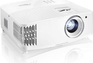 Optoma UHD35 True 4K UHD Gaming Projector 3,600 Lumens 4.2ms Response Time at 1080p with Enhanced Gaming Mode 240Hz Refresh Rate HDR10 & HLG