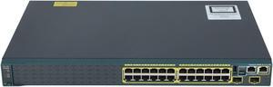 Catalyst WS-C2960S-F24PS-L - switch - 24 ports - managed - rack-mountable