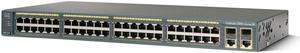 Catalyst 2960 switch 48 10/100 + 2 T/SFP LAN Lite Image - WS-C2960-48TC-S