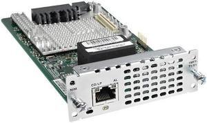 Fourth-Generation Multi-flex Trunk Voice/Clear-channel Data T1/E1 Module - expansion module - NIM-1MFT-T1/E1