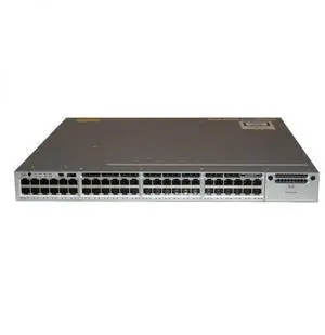 Catalyst C3850-48T Switch Layer 3 - 48 * 10/100/1000 Ethernet ports - IP Base - managed- stackable (WS-C3850-48T-S)