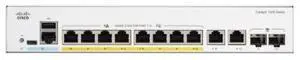CSCO Catalyst 1200-8P-E-2G - switch - 8 ports - smart - rack-mountable - C1200-8P-E-2G