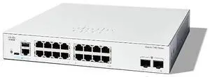 Catalyst 1300-16T-2G - switch - 16 ports - managed - rack-mountable-C1300-16T-2G