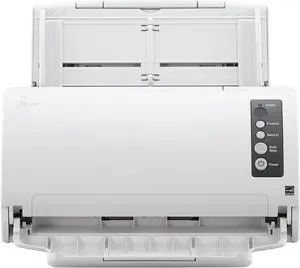 FUJITSU fi-7030 Color Document Scanner PA03750-B001 ADF 600 x 600 DPI A4 27ppm / 54 ipm Full Speed - White