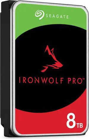 Seagate IronWolf Pro ST8000NT001 8TB 7200 RPM 256MB Cache SATA 6.0Gb/s 3.5" Internal Hard Drive - OEM