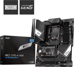 MSI PRO Z790-A WIFI LGA 1700 Intel Z790 SATA 6Gb/s DDR5 ATX Motherboard