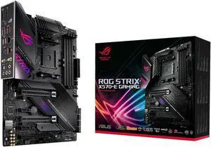 ASUS AMD AM4 ROG Strix X570-E Gaming ATX Motherboard with PCIe 4.0, WiFi 6, 2.5Gbps LAN, Dual M.2, SATA 6Gb/s, USB 3.2 Gen 2 ASUS AMD AM4 ROG Strix X570-E Gaming ATX Motherboard with PCIe 4.0, WiFi 6, 2.5Gbps LAN, Dual M.2, SATA 6Gb/s, USB 3.2 Gen 2