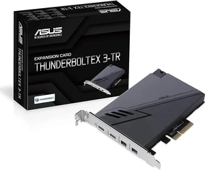 ASUS ThunderboltEX 3-TR Expansion Card for Z490 (Intel 10th Gen CPUs) Motherboard (PCIe 3.0 x4 Interface, 2 x Thunderbolt 3 USB Type-C Ports with 100w USB Quick Charge, 2 x Mini DisplayPort in Ports) ASUS ThunderboltEX 3-TR Expansion Card for Z490 (Intel 10th Gen CPUs) Motherboard (PCIe 3.0 x4 Interface, 2 x Thunderbolt 3 USB Type-C Ports with 100w USB Quick Charge, 2 x Mini DisplayPort in Ports)