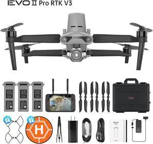 Autel EVO 2 Pro V3 RTK Bundle 6K HRD Camera,Smart Controller V3