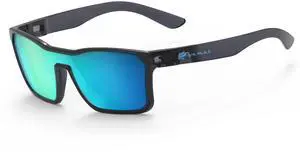 Sunglasses for Mens Womens, Classic Rectangular Retro Men Sunglass, Sports Sunglasses for Fishing, UV400 Protection-Sky Blue Color