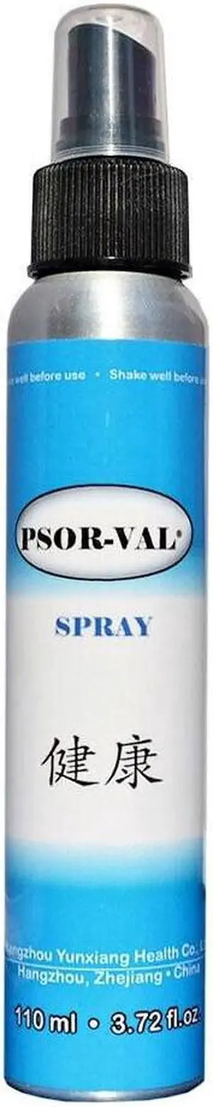 PSOR-VAL Fast-Acting Skin and Scalp Zinc Relief Spray, 110ml - 1 Pack Hangzhou Yunxiang Health Co. Ltd.