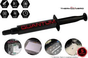 THERMAL HERO QUANTUM Series  Thermal Paste 10g , Extreme High Thermal Conductive, For PC Cooling, Gaming, Extreme Overcklocking, Xbox, Playstation