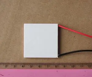 TEC Module Thermoelectric Cooler Peltier Module 127 Pairs 10A 15.4V 85W 40mm*40mm*3.4mm DTmax 66 degC with Sealed Edges ATE1-127-10AS