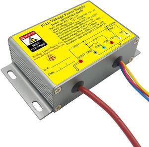 Analog Technologies Compact High Voltage Power Supply 0 to 4kV Output Voltage 1mA Output Current 24V Input DC DC Converter AHV24V4KV1MAW