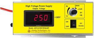 Analog Technologies Compact High Voltage Power Supply 0 to 25kV Output Voltage 0.5mA Output Current AC DC Converter AHVAC25KVR5MABT